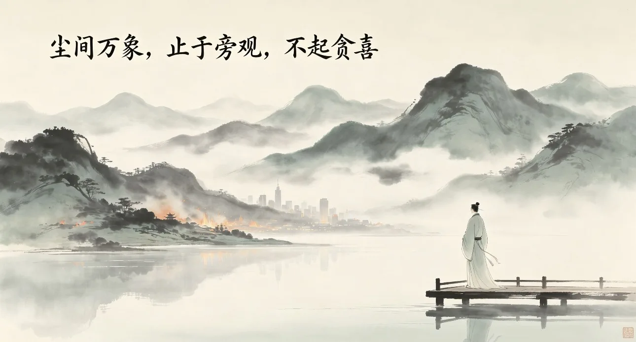 图片[1]-尘间万象，止于旁观，不起贪喜-维度博客